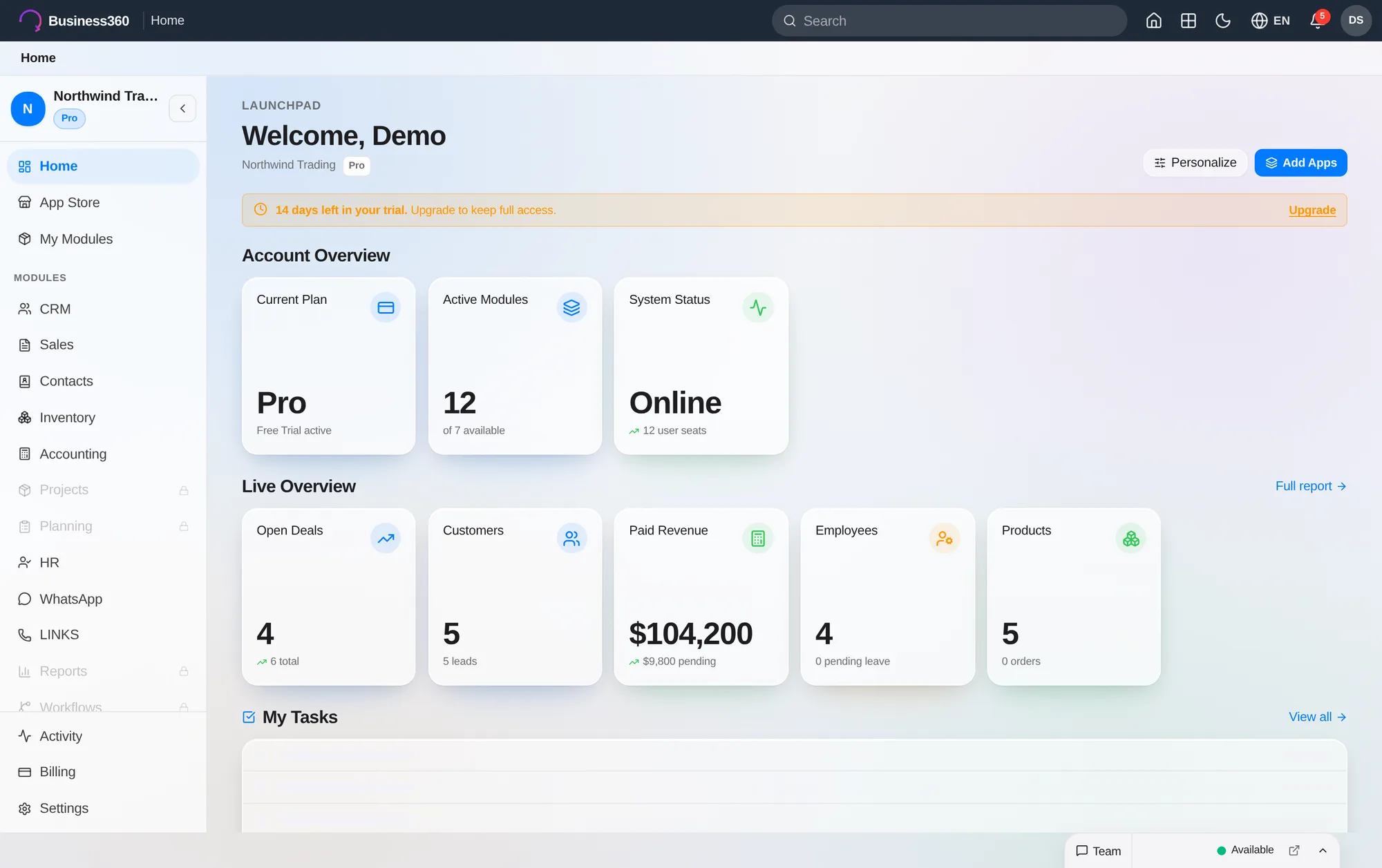 Dashboard